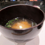 髙橋 謙太郎 - 伊勢海老で出汁を取った味噌汁
