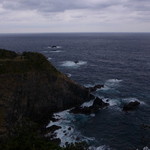 民宿 青岬 - 闇へ落ちようとする足摺岬。いつまでも眺めていたくなります