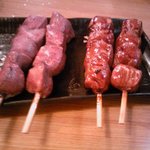 やはりレバーは欠かせません。