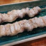 活鰻の店 つぐみ庵 - 鰻の端っこの白焼き