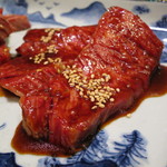 西麻布けんしろう - ハラミ　タレ