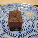 西麻布けんしろう - けんしろう焼き　佐賀牛シャトーブリアンの桜の薫香