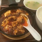 香家 - 麻婆豆腐セット1000円（税込）