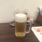 香家 - 生ビールは、食事と一緒なら290円