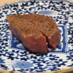 西麻布けんしろう - けんしろう焼き　佐賀牛シャトーブリアンの桜の薫香