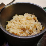 西麻布けんしろう - 茸の炊き込みごはん