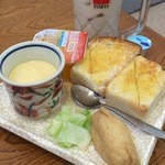 喫茶・お食事 嘉門 - 子供用モーニングにはゼリー『2015.11月再訪』