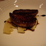 コムシコムサ - フォアグラの筍ソテー添え