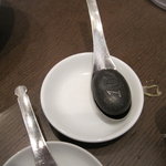 つけめんTETSU - つけめんTETSU 品川店：焼き石