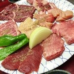 塩焼きの盛合わせ♪