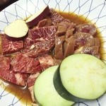 タレ肉（ハラミ・マメ）♪