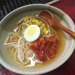 喜楽亭 - 冷麺（ハーフのハーフ）♪