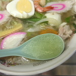 進京亭 - 五目そば/スープ