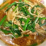 進京亭 - 味噌ラーメン（アップ）