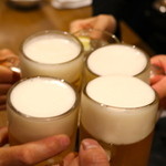 海の日  - 5人で乾杯〜♪