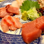 海の日  - 熟成刺身アップ