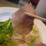 揚子江ラーメン 名門 - ☆チャーシューも薄くてあっさりな味わいです(#^.^#)☆