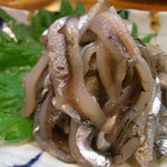 小魚料理 とみ助 - 小いわし（'10/7）