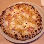 クリーム・ベーコン・コーンのモッツァレラ