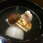 壽山 - 道産松茸と甘鯛