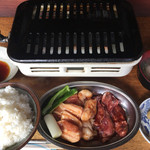 赤れんが - 三品定食1000円