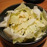 Torikizoku - 塩だれキャベツ(おかわり自由)