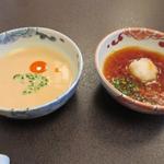 人形町今半 - しゃぶしゃぶのたれは2種類　H27.4月