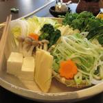 人形町今半 - 特上しゃぶしゃぶ　お野菜　H27.4月