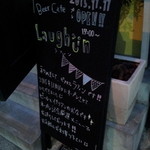 Beer Cafe Laugh'in - 立て看板