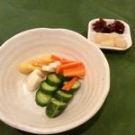 グリル グランド - お新香