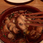 baru Publo - H27.11.15 マッシュルームのアヒージョ（ンマッシュルーム アップ）