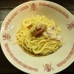 替玉（味つきまぜそば風）…税込150円