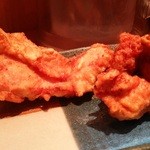 俺流塩らーめん - 鶏唐揚げ（ハーフ　２ピース）　200円