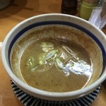 ○寅 麺屋 山本流 - スープ割り