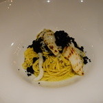 Arancino at The Kahala - 黒トビコのあっさり漁師風スパゲティ