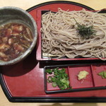 萩の茶屋 - 地鶏セイロ蕎麦　980円
