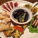 タイーム - 2015年9月　前菜盛り合わせ