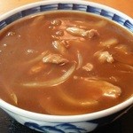 三朝庵 - カレー南蛮そば（780円）