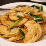 中華ダイニング高格 - 蔬菜炒年糕（お餅の寧波風炒め）