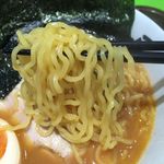 らーめん むつみ屋 - 特選味噌ラーメン　麺アップ