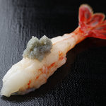 おたる政寿司 - 毎朝北海道で獲れた最上級の特大ぼたんえびをその日の夕方に銀座で堪能できます。