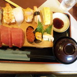 LocalDiningTotoya - 特上にぎり寿司（1,300円）