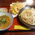 蔵之瀬 - 冷汁+かき揚げ