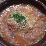 トリッパとひよこ豆のトマト煮