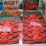 echizenwakasanosakanayasammasuyone - 今の時期、地元福井の越前ガニや近隣の松葉蟹が沢山、売られています。