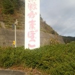 Komaki Kamaboko - 駐車場敷地そばの看板です。