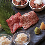 青山まんぷく - 特選和牛の盛り合わせ