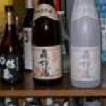 Yume Akari - ★産地蔵出し本格焼酎　/森伊蔵　￥1,200.-　/佐藤の黒￥800.-/伊佐美￥800.-