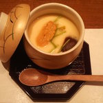 Kappou Ootomi - 四季の懐石【雅】　４　茶わん蒸しは上品なお味で美味しいです♪
