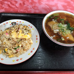 151117 半半チャーハン・半ラーメン